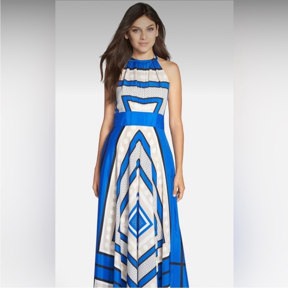 LIKE NEW! Eliza J Scarf Print Dress Sz 6